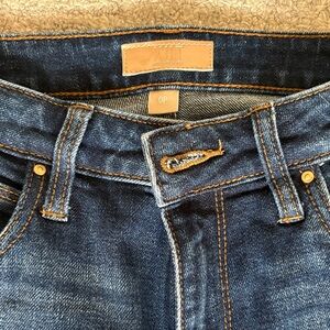 Kut from the Kloth Deep Indigo Slim Jeans with Contrast Stitching